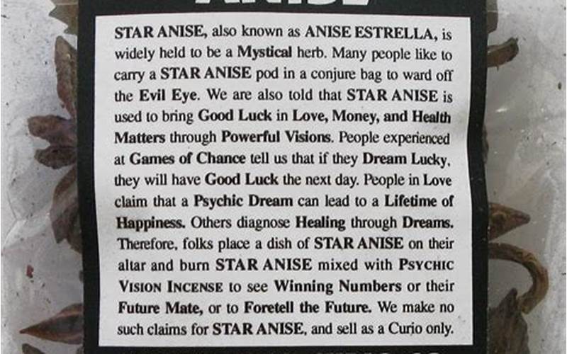 Star Anise Incense