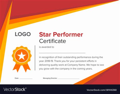 Star Performer Certificate Templates 1 Best Templates Ideas For You