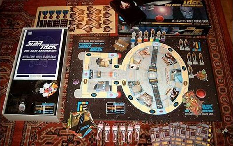 Star Trek The Next Generation Interactive Video Board Game