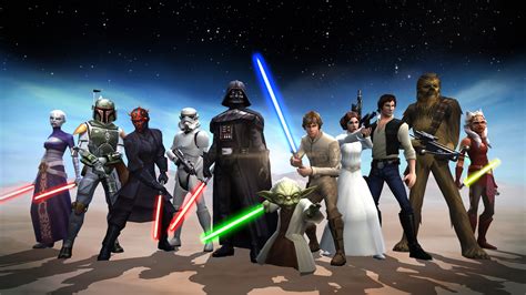 Star Wars Galaxy of Heroes je tahové RPG z prostředí Hvězdných Válek