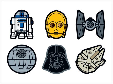 Star Wars Printable Stickers