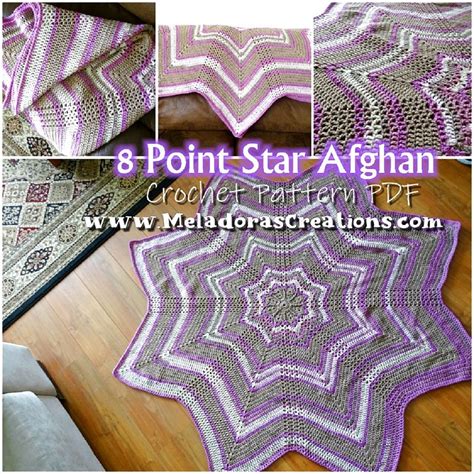 Star Afghan Crochet Pattern