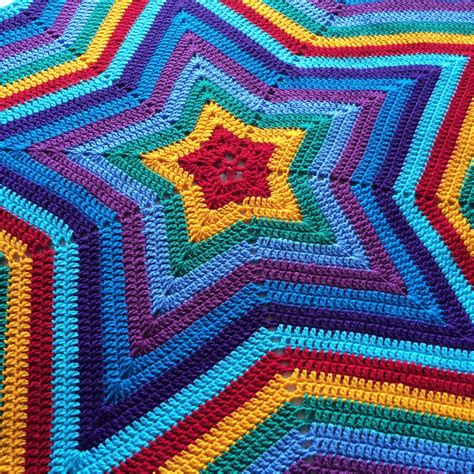 Star Blanket Crochet