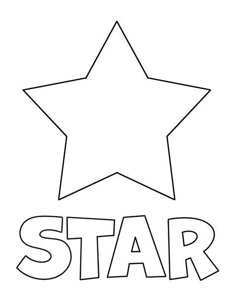Star Coloring Page