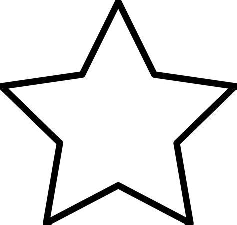 Star Coloring Pages Printable