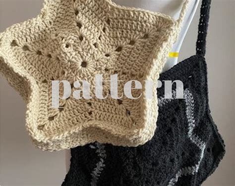 Star Crochet Bag