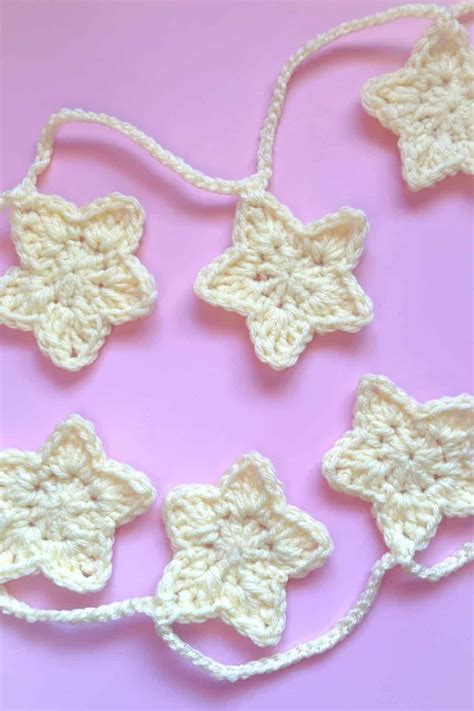 Star Garland Crochet