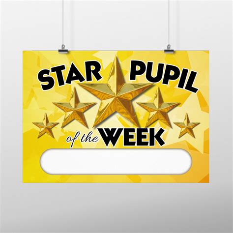 Star Of The Week Poster Printable