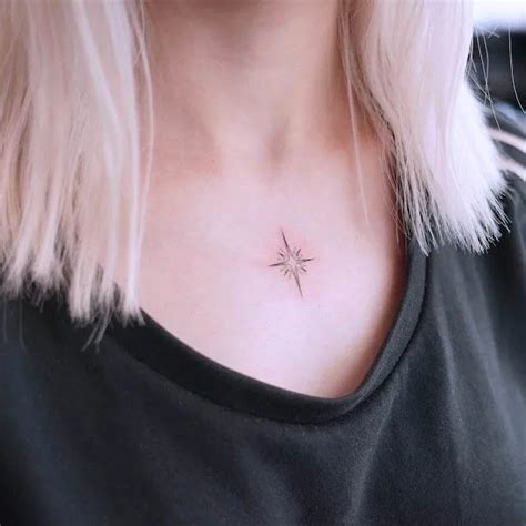 Star Tattoos On Chest