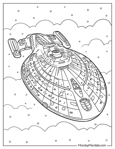 Star Trek Voyager Coloring Pages