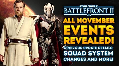 Star Wars Battlefront 2 November Update