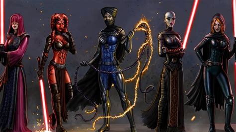 Star Wars Characters Dressed In Red