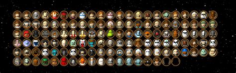 Star Wars Characters Lego List