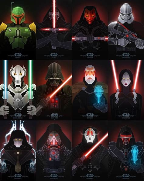 Star Wars Characters Sith