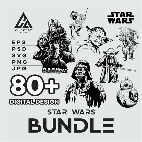 Star Wars Characters Svg