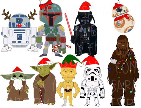 Star Wars Christmas Drawings