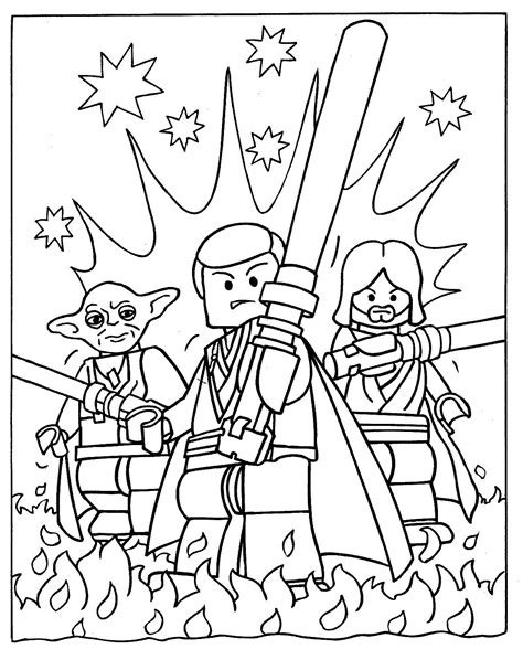 Star Wars Coloring Book Pages