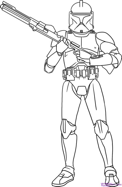 Star Wars Coloring Pages Easy