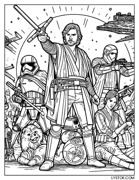 Star Wars Coloring Pages For Adults