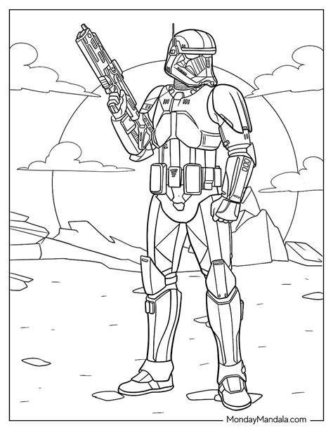 Star Wars Coloring Pages Stormtrooper