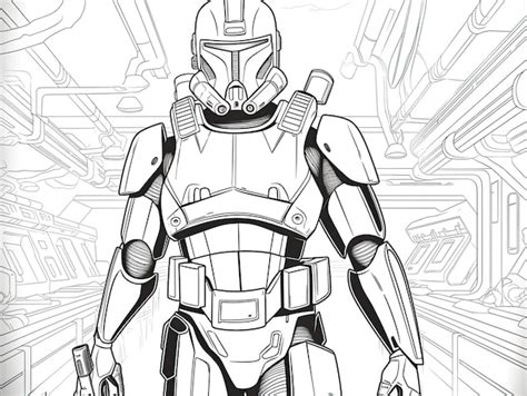 Star Wars Coloring Sheets Of Clones