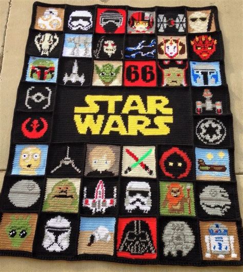 Star Wars Crochet Blanket Patterns