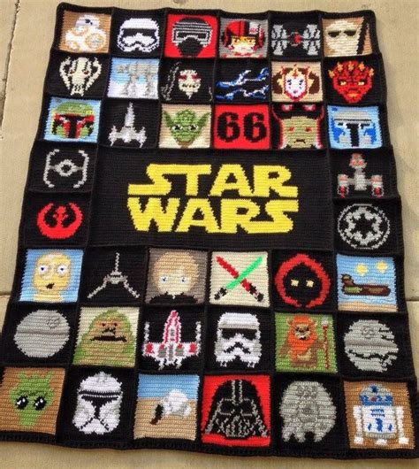 Star Wars Crochet Pattern Blanket
