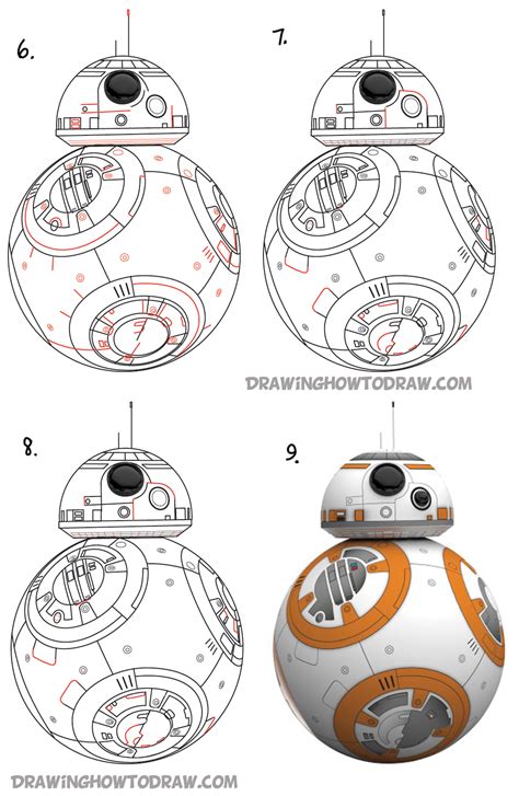 Star Wars Drawings Bb8