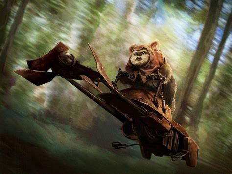 Star Wars Ewok Background