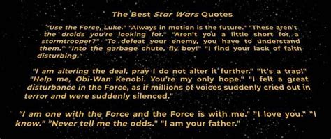 Star Wars Goodbye Quotes