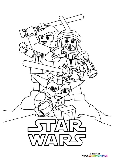 Star Wars Lego Drawings