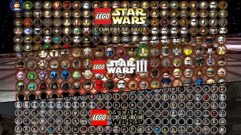 Star Wars Lego Game Characters