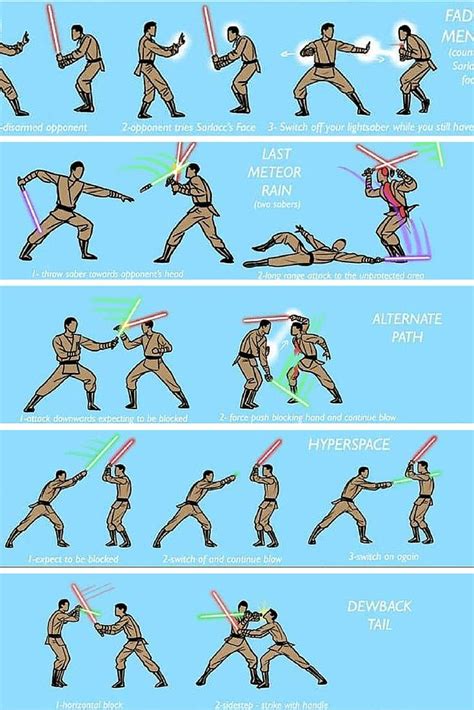 Star Wars Lightsaber Tricks