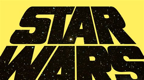 Star Wars Logo In Photoshop