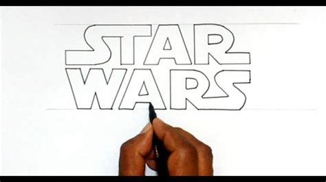 Star Wars Logo Step By Step