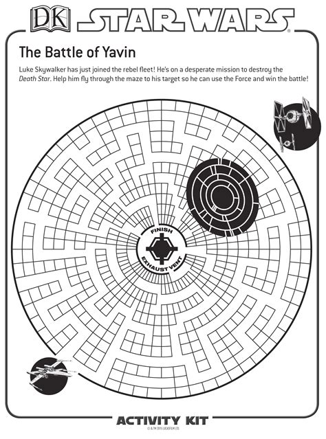 Star Wars Maze Printable