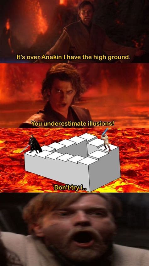 Star Wars Memes High Ground