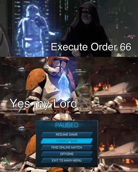 Star Wars Memes Order