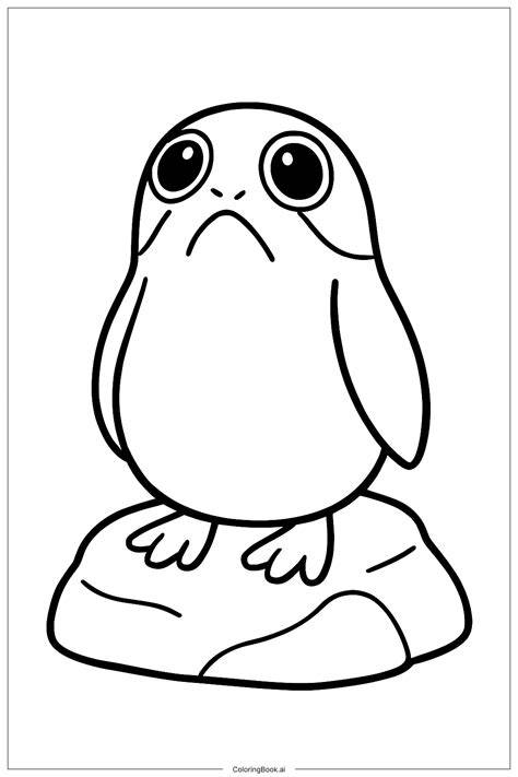 Star Wars Porg Coloring Pages