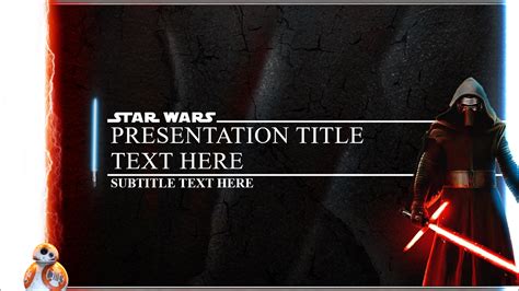 Star Wars Ppt Template Free