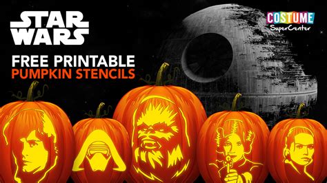 6 Best Images of Star Wars Pumpkin Stencils Printable Star Wars