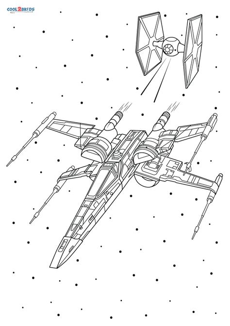Star Wars Ships Coloring Pages