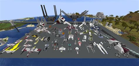 Star Wars Ships Mod Minecraft