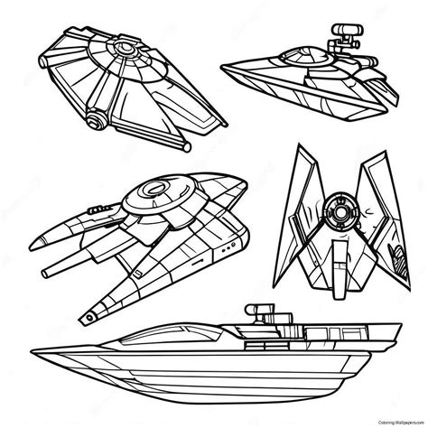 Star Wars Ships Printable