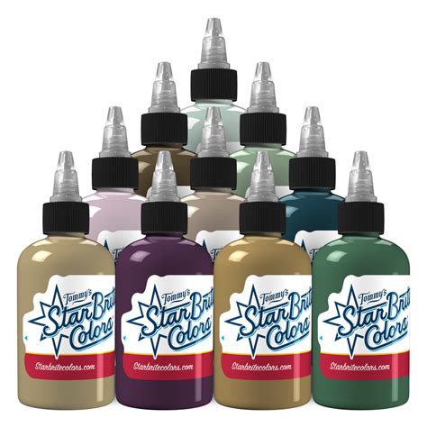 Starbrite Tattoo Colors