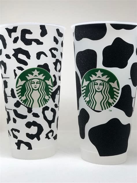 Starbucks Cow Print Cup