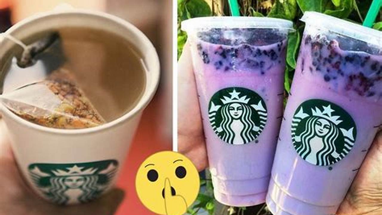 Starbucks Spring 2024 Secret Menu