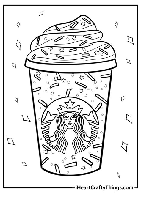 Starbucks Coloring Page