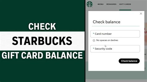 Starbucks Gift Card Balance Check: Complete Guide For Beginners