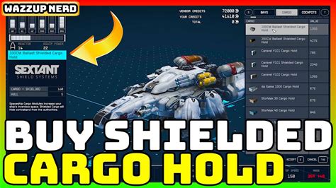 Starfield: How to get a shielded cargo hold